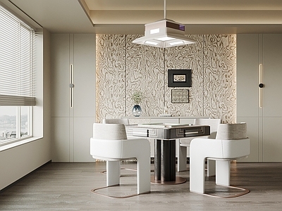 现代棋牌室 现代棋牌室 棋牌桌 麻将桌