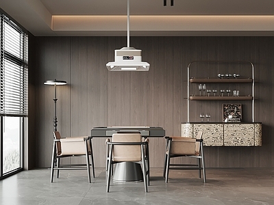 现代棋牌室 现代棋牌室 棋牌桌 麻将桌