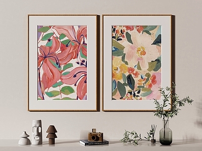 现代侘寂挂画 油画 书房挂画 茶室挂画 客厅挂画 玄关挂画