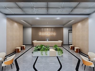 现代服务中心 现代邻里中心 社区服务中心 办事处 前台接待处