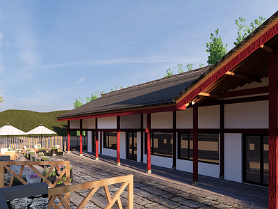 现代风格建筑 改造 民宿 南充 川东民居 田园