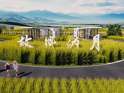 现代其他景观小建筑 星舰营地 太空舱营地民宿 星空太空舱营地 稻田星空屋营地 太空舱星空民宿