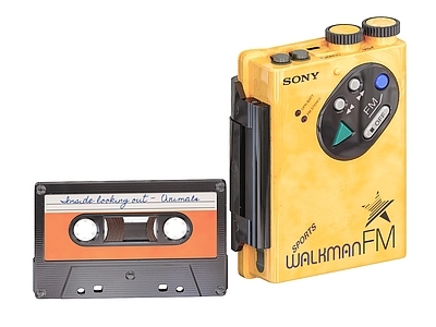 其他电器 复古随身听 磁带 索尼随身听 磁带播放器 磁带录音机
