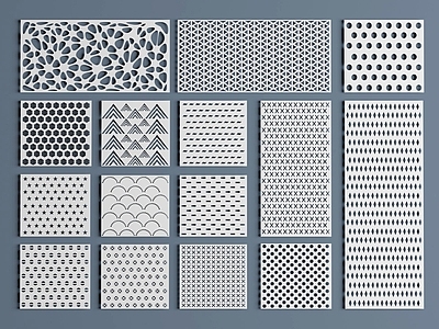 建筑材料 穿孔板 透光板 冲孔铝板