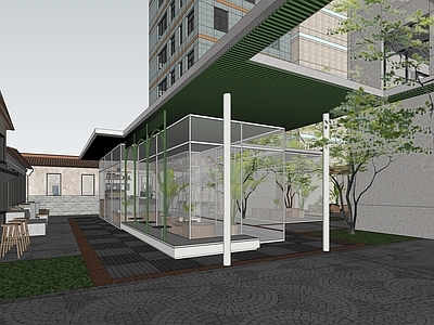 新中式商业街 厦门新垵村 城市更新旧改 咖啡厅亭廊 小酒馆建筑 彩虹市集