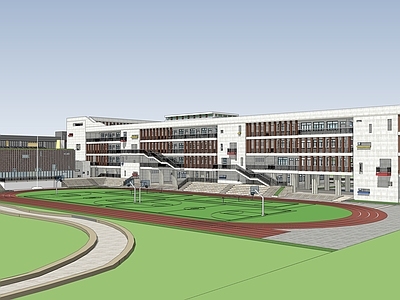 现代小学 小学校园