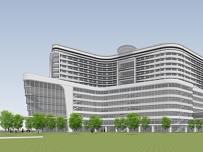 现代医院建筑 医院