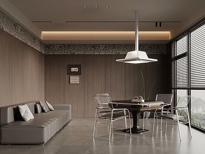 现代意式棋牌室 现代意式棋牌室 麻将桌