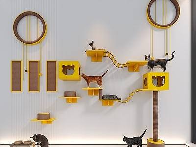 猫爬架 现代猫爬架
