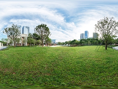 现代极简小区HDR 城市HDR 公园HDR 庭院hdr