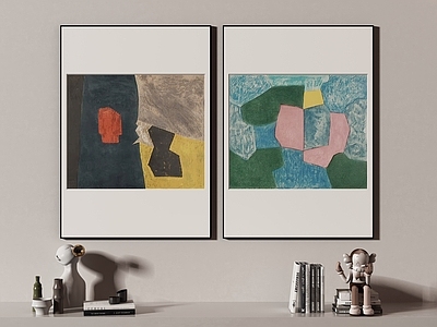 现代侘寂挂画 油画 书房挂画 茶室挂画 客厅挂画 玄关挂画