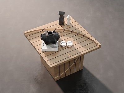 现代简约茶几 木茶几