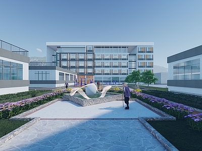 新中式其他公共建筑 敬老院