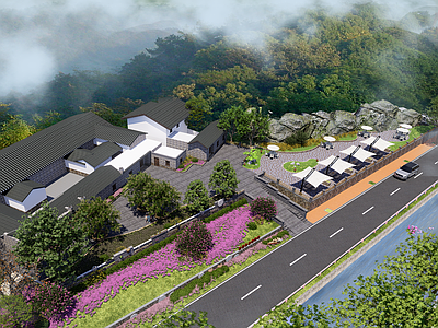 现代乡村庭院 乡村庭院 乡村咖啡屋 乡村改造 乡村振兴