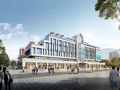 现代孵化器 改造项目 酒店改造 综合楼 现代建筑