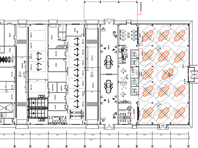 现代4s店 小米 4s店 汽车店 施工图