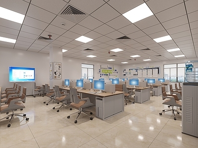 现代实验室 实验办公室 教室