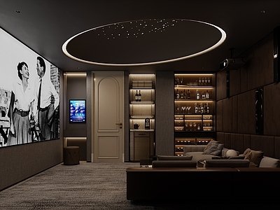 意式轻奢影音室 意式轻奢影音室