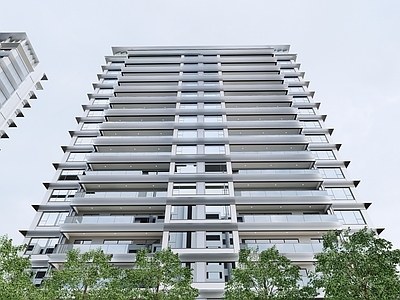 简约现代高层住宅 苏州建屋新棠玥 建屋玥系高层住宅 大平层住宅建筑