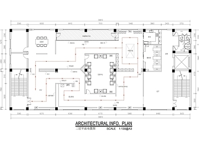 现代其他文化空间 医学文化展厅 中医学展厅 施工图