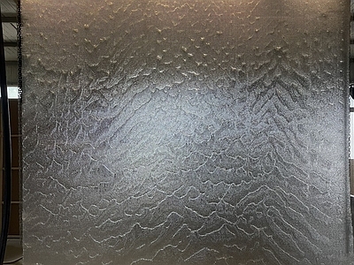现代轻奢隔断 瀑布流水屏风 钢网水帘 灯光水慕 艺术金属水景墙 金属网水幕帘