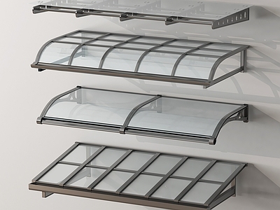 现代雨棚 遮雨棚 户外雨棚 玻璃雨棚 玻璃遮阳棚 雨搭 现代遮阳棚