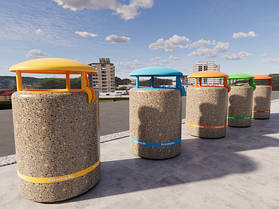 现代垃圾桶 户外垃圾桶 公共垃圾桶 独立垃圾桶 石头垃圾桶 景区垃圾桶