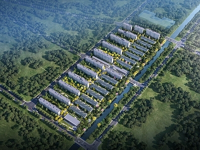 现代轻奢多层住宅 叠拼 别墅 洋房 居住区设计 住宅