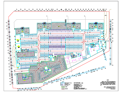 现代其他建筑 地库建筑设计 地下车库图纸 住宅地库图纸 宿州地库图纸 现代地下车库图纸 施工图