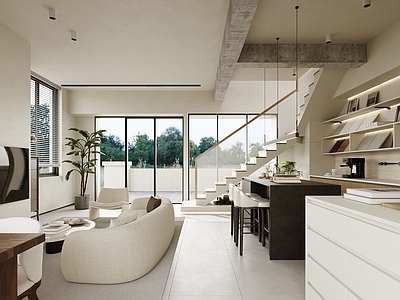 中古奶油工作室 工作室 展厅 材料展厅 会客 简约