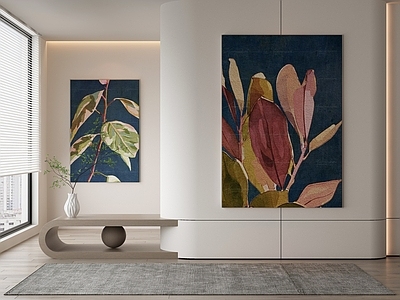 现代侘寂挂画 油画 书房挂画 茶室挂画 客厅挂画 玄关挂画