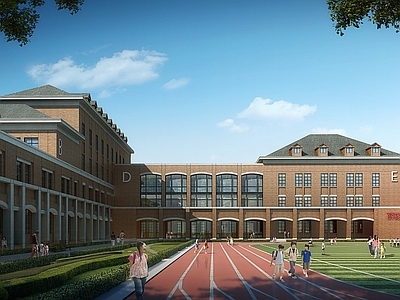 美式小学 小学 9个班 9900平方米 秦皇岛