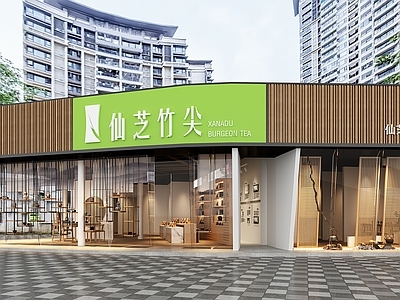 现代新中式门头 门头