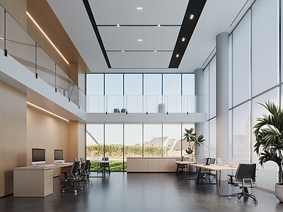 现代办公大厅 现代办公大厅