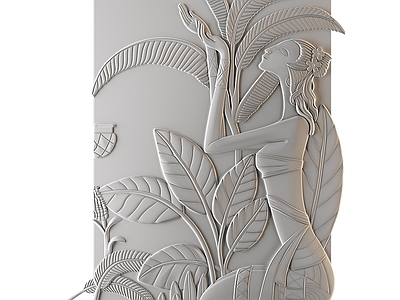 现代法式雕花 窗花 角花