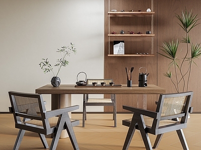 中古原木茶室 会所茶室 别墅茶室 茶室柜