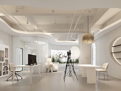 奶油直播间 奶油风饰品直播间