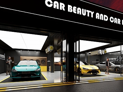 现代汽车4S店 汽车美容店 洗车店 汽车改装店 小米汽车 7Ultra