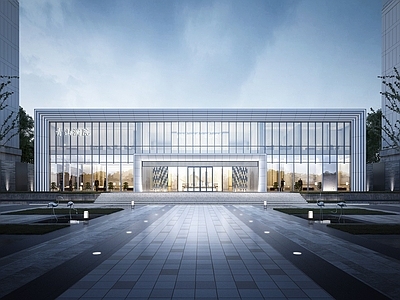 现代小区建筑 小区售楼处 小区入口大堂 社区大堂 居住区大堂 小区大门