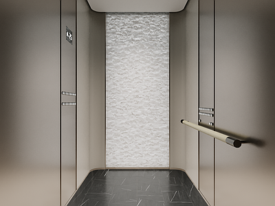 现代电梯间 酒店电梯间 办公电梯间 电梯轿厢