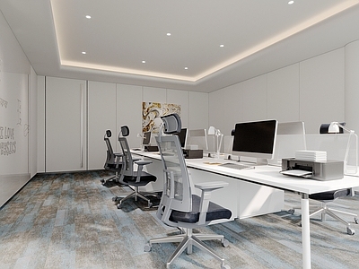 现代极简其他办公空间 财务室 保密室 作战室 办公室 多人办公室