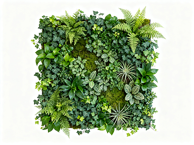 现代绿植墙 垂直绿化墙 植物墙 绿植背景墙 仿真植物 装饰墙面