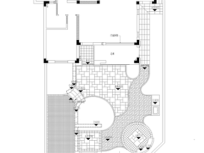 欧式庭院 欧式庭院 施工图