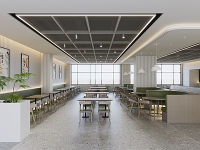 现代食堂 食堂 现代食堂 员工餐厅 现代员工餐厅 餐厅
