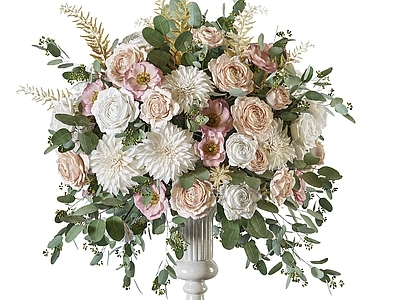现代花艺 现代花瓶 花卉 鲜花 花朵