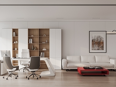 现代经理办公室 办公室 经理室 老总室 办公间