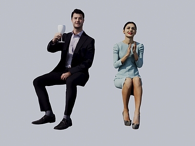 多人 人 坐的人