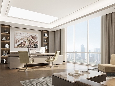 现代办公室 现代办公室 经理办公室 董事长办公室