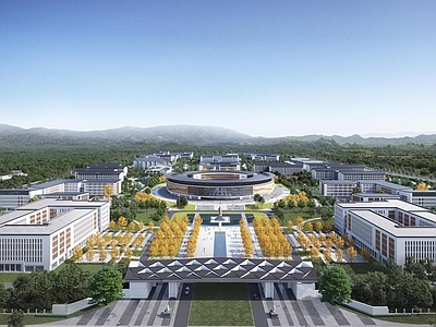 现代学校建筑 大学 学校