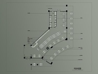 现代火锅店 巴蜀火锅店平立面 施工图